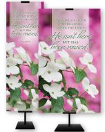 Easter - He Isn't Here - Banner