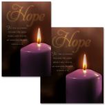 Advent - Week 1 - Hope, Jeremiah 33:14 (CEB) - Pkg 100 - Bulletin - Multiple Sizes