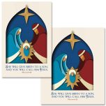 Christmas - She Will Give Birth to a Son, Matthew 1:21 (CEB) - Pkg 100 - Bulletin - Multiple Sizes