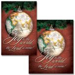 Christmas - Joy to the world - United Methodist Hymnal - Pkg 100 - Bulletin - Multiple Sizes