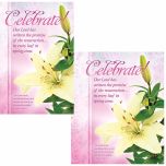 Easter Bulletin / Celebrate! (multiple size options)