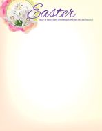 Easter Letterhead -Easter, Rom 6:23