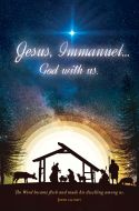 Christmas-Jesus Immanuel; John 1:14 (NIV)-Pkg 100-Standard Bulletin