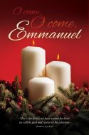 Christmas – O Come, O Come, Emmanuel – Isa 25:9 (KJV) – Pkg 100—Standard Bulletin