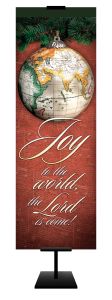Christmas - Joy to the World, The Lord is Come! - Banner