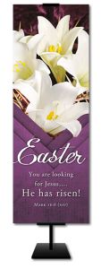 Easter - He Has Risen! - Banner