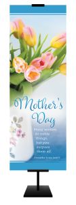 Mother’s Day – Do Noble Things, Proverbs 31:29 (NIV) – 2' x 6' Fabric Banner