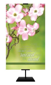 Easter – You Are Looking for Jesus, Matt. 28:5b-6a (CEB) – 3' x 5' Fabric Banner