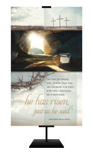 *Banner | 3 x 5 | Fabric | Easter |