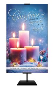Christmas-Christmas Miracle; Isaiah 9:6 (KJV)-Banner