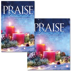 Advent - Week 5 - Praise - Book of Worship - Pkg 100 - Bulletin - Multiple Sizes