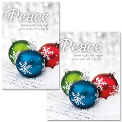Advent - Week 2 - Peace - UMC Hymn - Pkg 100 - Bulletin - Multiple Sizes