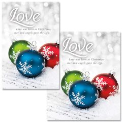 Advent - Week 4 - Love - UMC Hymn - Pkg 100 - Bulletin - Multiple Sizes
