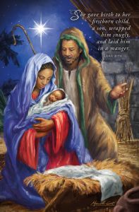 Christmas - She Gave Birth, Luke 2:7a (CEB) - Pkg 100 - Standard Bulletin