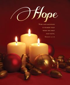 Advent - Week 1 - Hope - Salvation is nearer, Romans 13:11b (CEB) - Pkg 100 - Legal Bulletin