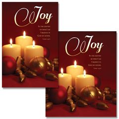 Advent - Joy - Rejoice in God my Savior, Luke 1:47a (CEB) - Pkg 100 - Bulletin - Multiple Sizes