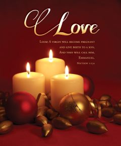 Advent - Week 4 - Love - Call him, Emmanuel, Matthew 1:23a (CEB) - Pkg 100 - Legal Bulletin