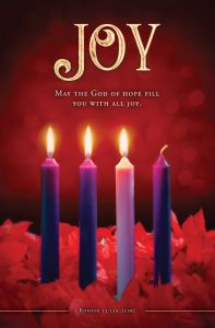 Advent - JOY - Romans 15:13 (CEB) - Pkg 100 - Standard Bulletin
