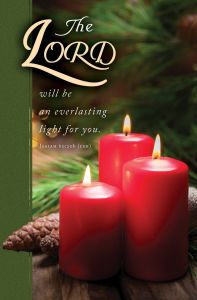Christmas - Everlasting Light - Isaiah 60:20 (CEB) - Pkg 100 - Standard Bulletin