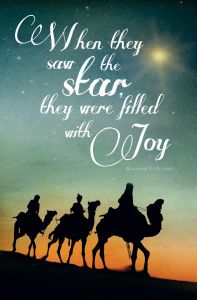 Epiphany - Filled with Joy - Matthew 2:10 (CEB) - Pkg 100 - Standard Bulletin