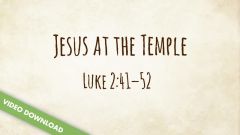 Inspire! Video Download - Jesus at the Temple (Luke 2:41-52)