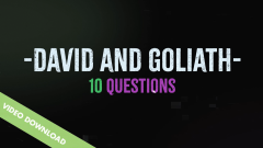 Digital Content | Games and Trivia Video | David and Goliath