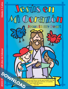 Printable - Jesus en Mi Corazon Coloring Book