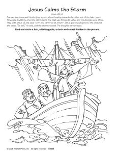 Printable - Activity Page | Bible Story Hidden Pictures Page 10