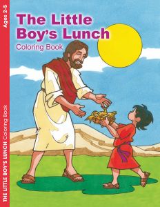 Printable - Coloring & Activity Book | (2-5) The Little Boy's Lunch