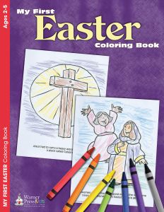 Printable - Coloring and Activity Book | (2-4) My First Easter 