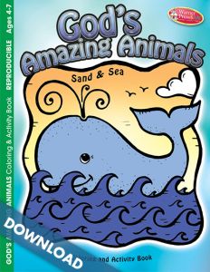 God's Amazing Animals: Sand and Sea - Digital Download