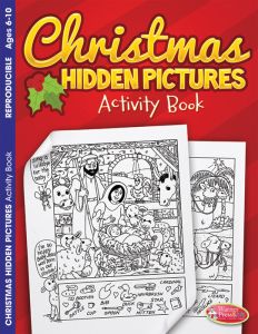 Coloring Activity Book - Christmas Hidden Pictures