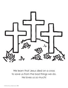 Printable - Coloring & Activity Page | Easter | (2-4) Jelly Bean Prayer 