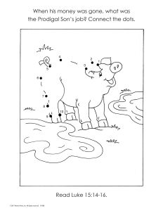Printable - Activity Page | Bible Story Dot-to-Dots Page 14