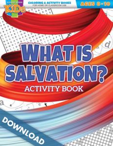 What Is Salvation? Activity Bk (8-10) - Digital Download