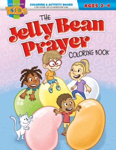 Kids & Family Ministry - Jelly Bean Prayer - Ages 2-4 Coloring Book