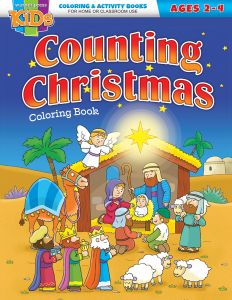 Printable - Coloring & Activity Book | (2-4) Christmas | Counting Christmas