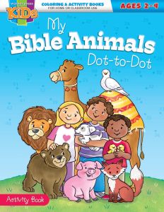 Printable - Coloring & Activity Book | (2-4) My Bible Animals Dot-to-Dot