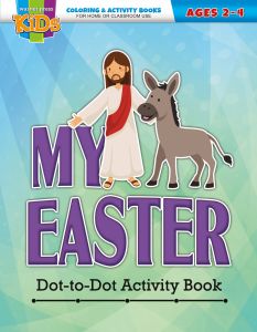Easter – My Easter Dot-to-Dot – Coloring/Activity Book – Ages 2-4 - Multiple Formats