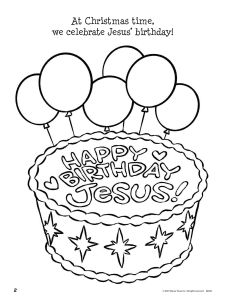 Printable -Coloring & Activity Page| (2-4) Christmas | The ABCs of Christmas | Happy Birthday Jesus