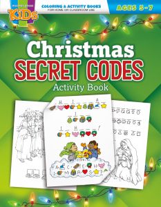 Christmas Secret Codes Activity Book (NIV®) - Christmas - Ages 5-7 Coloring/Activity Book  - Multiple Formats