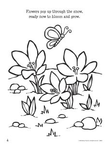 Printable - Coloring and Activity Page | (2-4) God Made the Seasons | Seasonal Tree