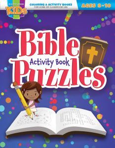 Bible Activity Book Puzzles, (NIV) - Ages 8-10 - Coloring/Activity Book