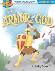 Printable - Coloring & Activity Book | (8-10) The Armor of God 