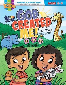 Coloring Book – God Created Me! – Ages 2–4