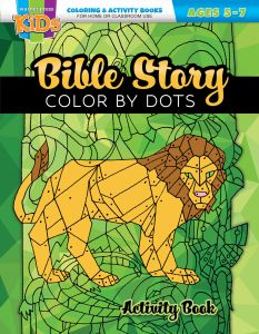Coloring/Activity Book – Bible Story Color by Dots – Ages 5–7