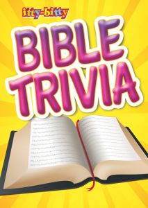 itty-bitty Activity Book - Bible Trivia