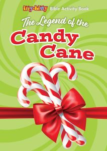 Christmas Activity Book - The Legend of the Candy Cane - itty-bitty Bible Activity Book for Kids