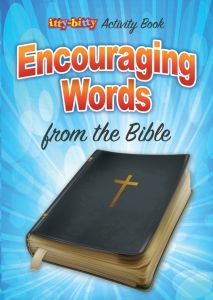 General Activity Book - Encouraging Words from the Bible - itty-bitty Activity Book