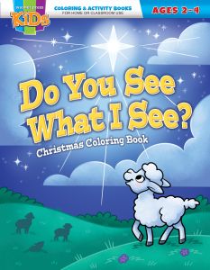 Christmas Coloring Book – Do You See What I See? - Ages 2-4